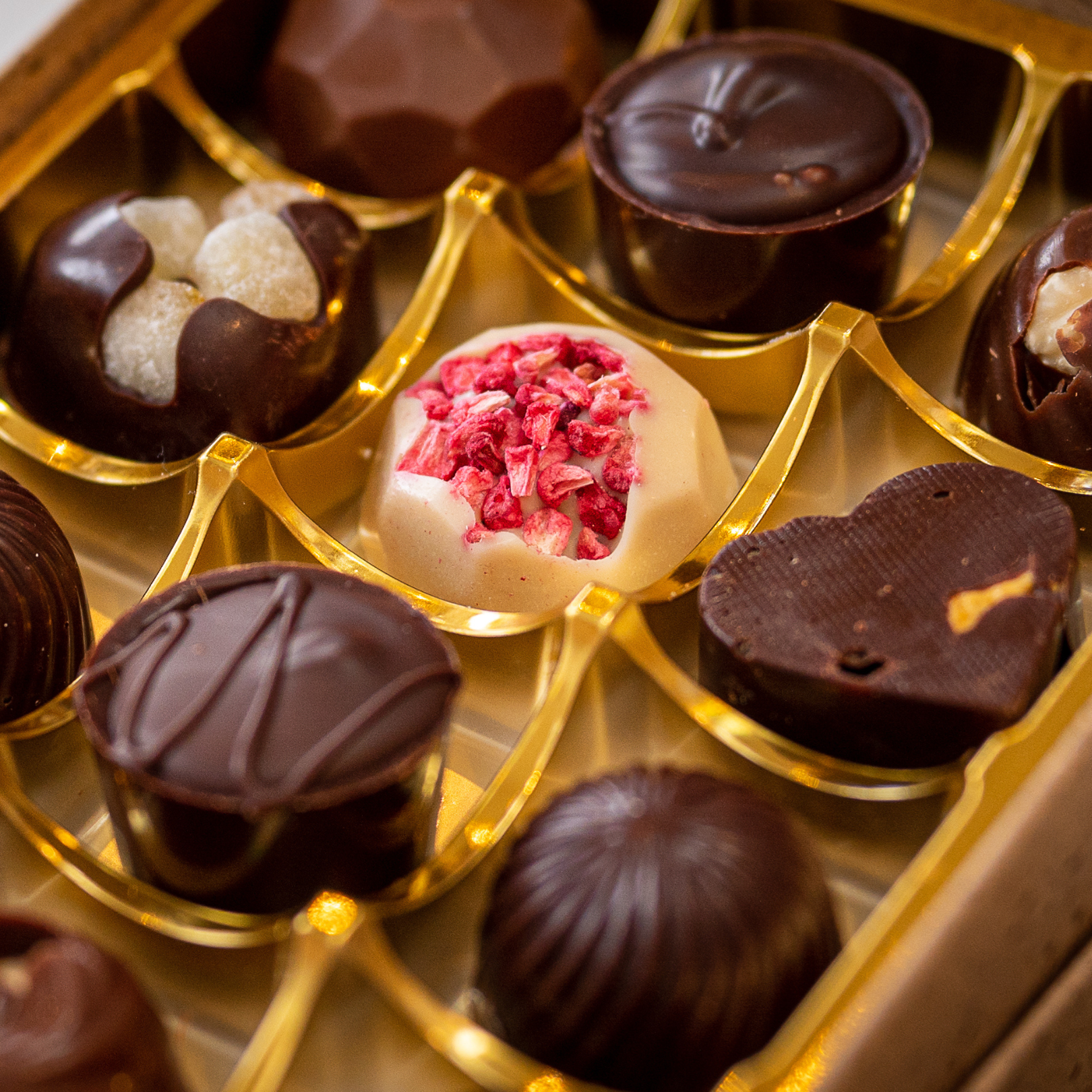 12 Mixed Artisan Chocolates