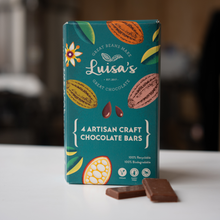 Load image into Gallery viewer, The Real Chocolate Library: A Discovery Pack of Four Artisan Bars
