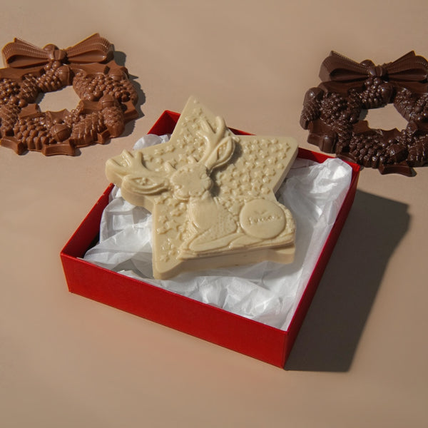 White Casholate Raphi the Reindeer