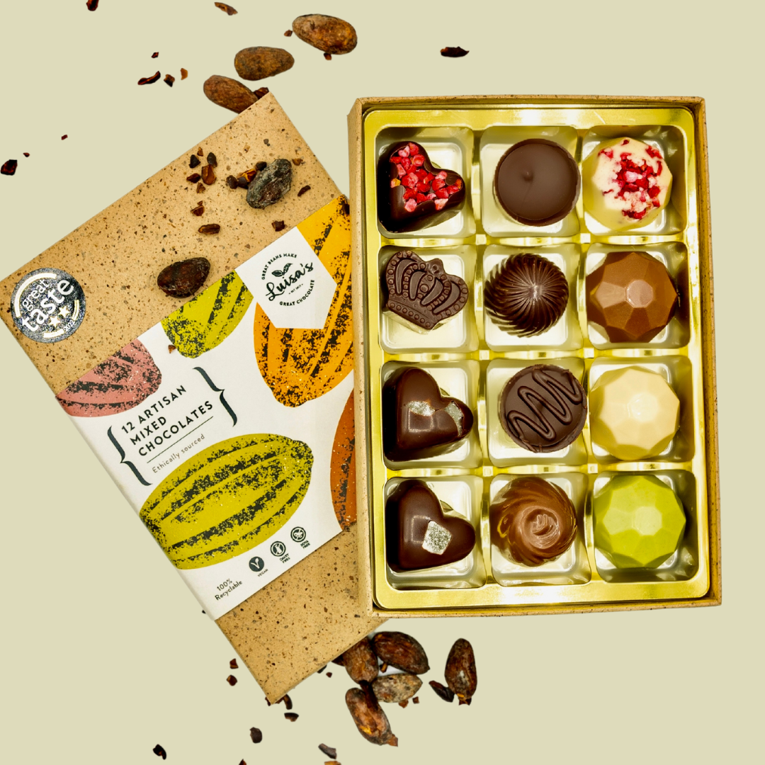 12 Mixed Artisan Chocolates
