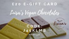 Load image into Gallery viewer, Luisa&#39;s Vegan Chocolates Gift Card
