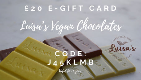 Luisa's Vegan Chocolates Gift Card