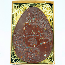 Load image into Gallery viewer, Artisan Easter Egg - Sicilian Orange 75% Solomon Islands
