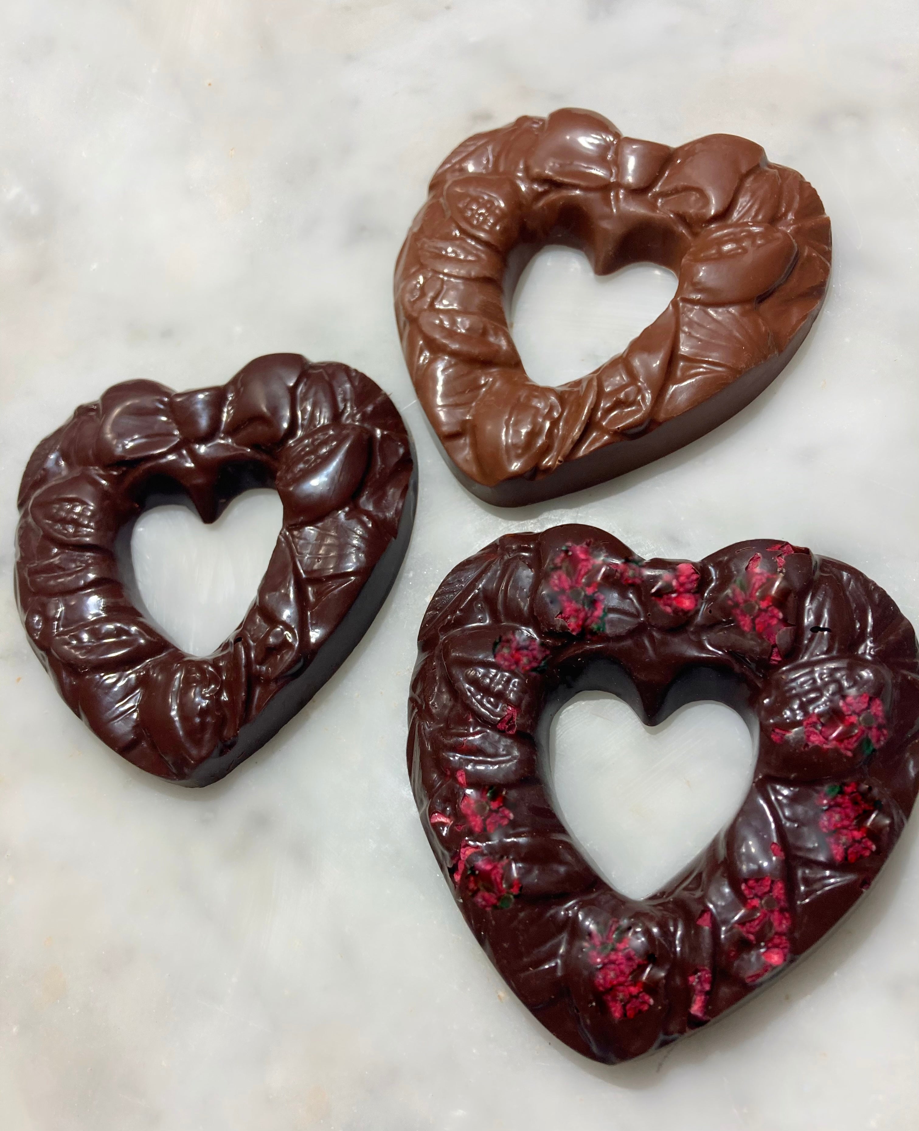 Personalised Chocolate heart